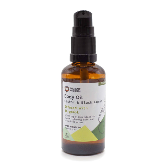 Organic Bergamot Body Oil — 50ml, alternate view