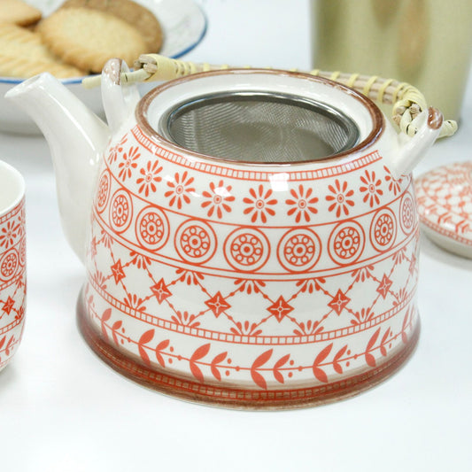 Herbal Teapot Set — Amber