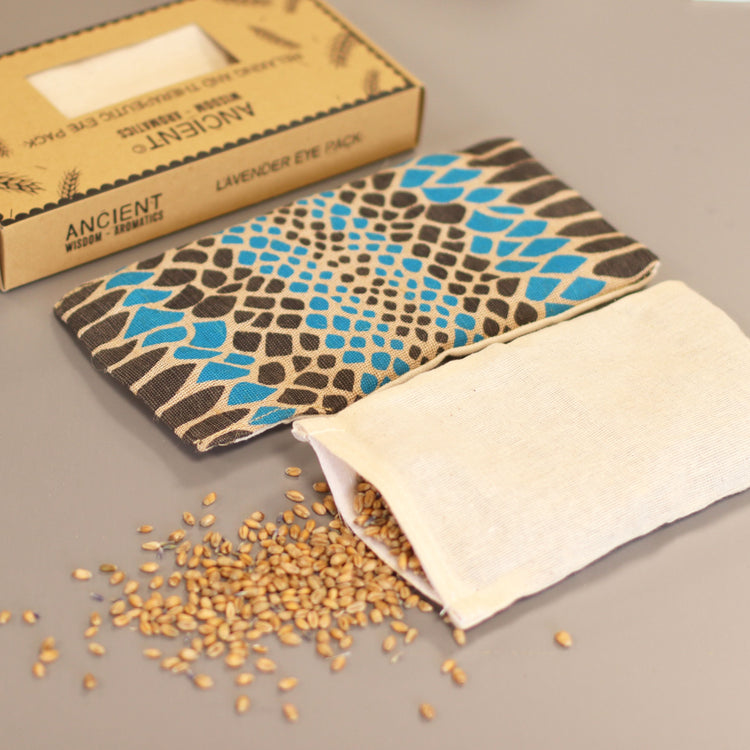 Lavender eye pillow for Restored Living Sleep and Rest