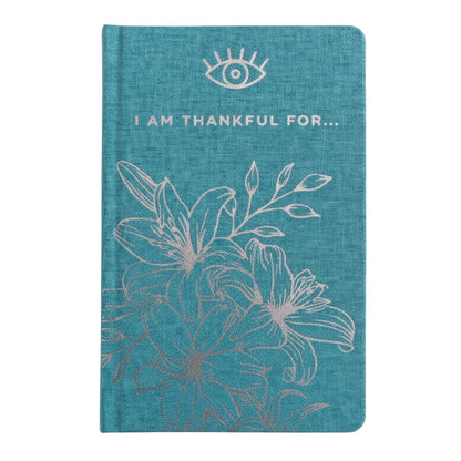 Blue Gratitude Journal — I Am Thankful For