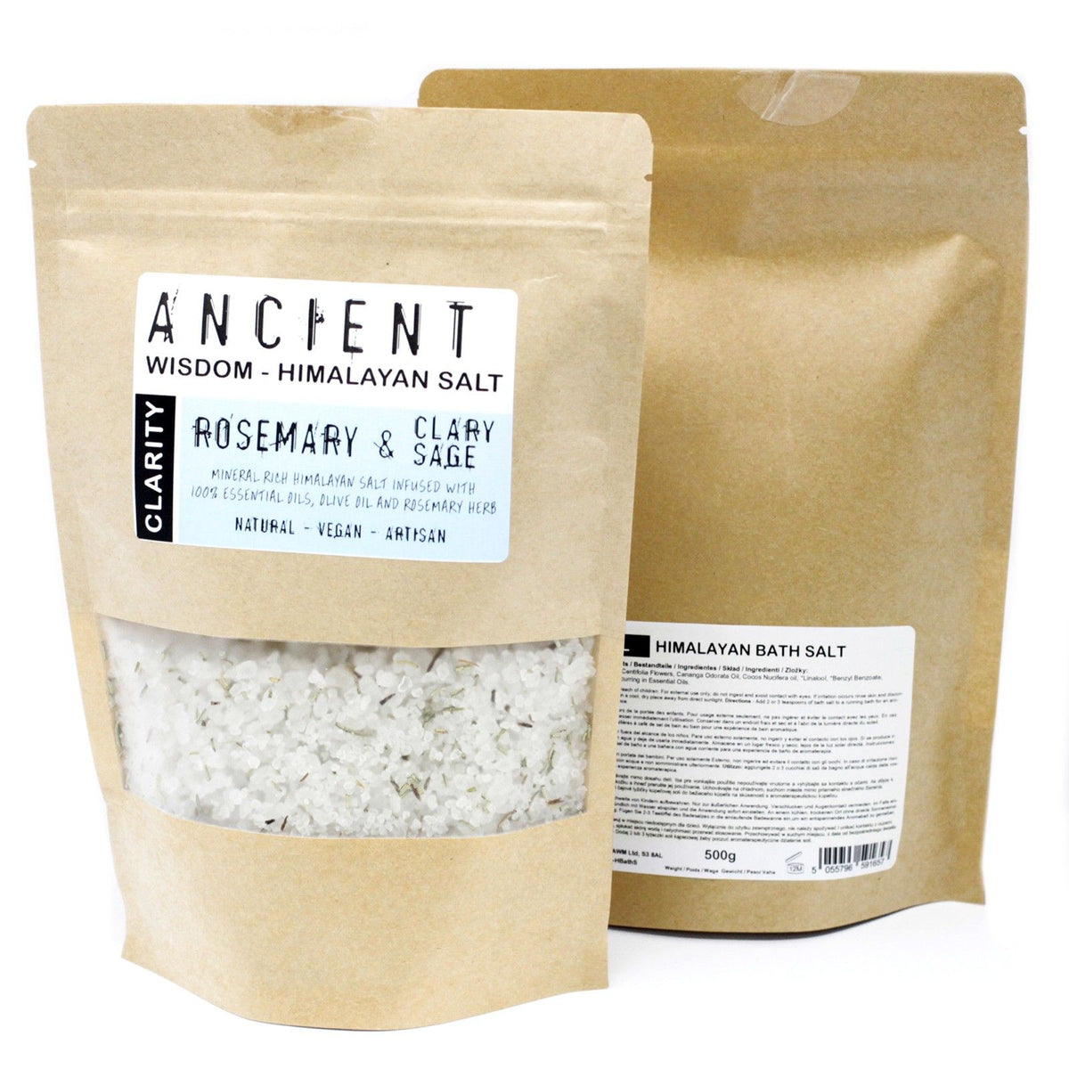 Himalayan Bath Salt Blend — Clarity 500g