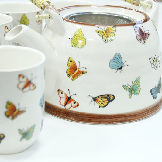 Herbal Teapot Set — Butterflies
