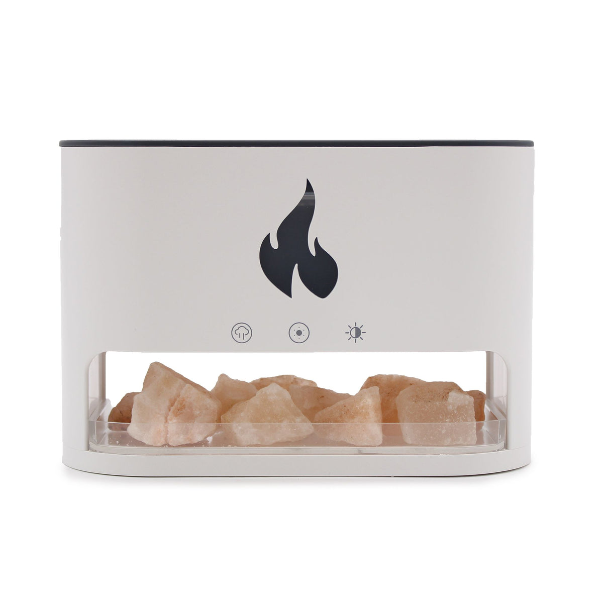 White Blaze Aroma Diffuser — Himalayan Salt Chamber