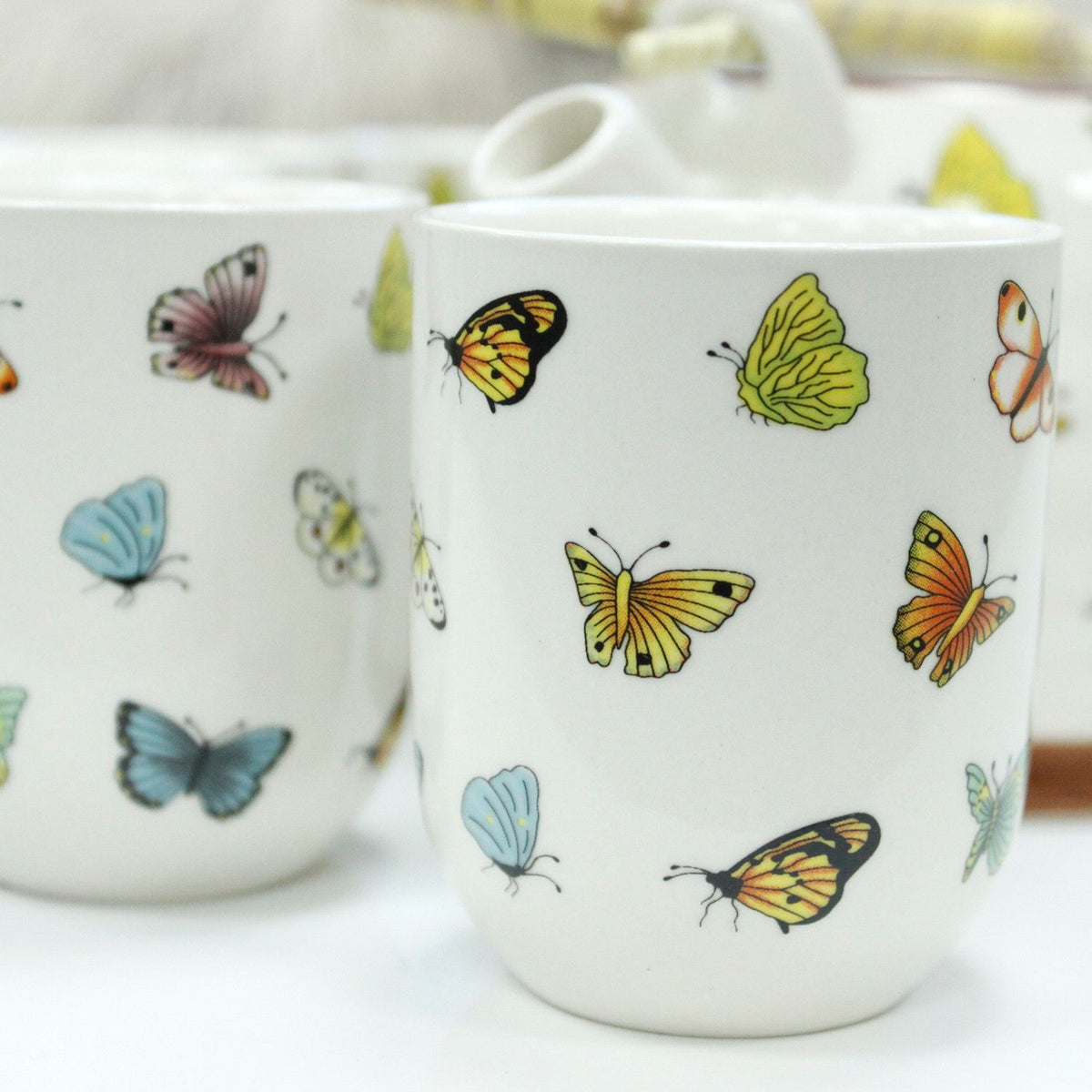 Herbal Teapot Set — Butterflies
