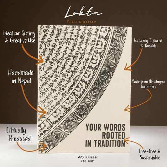 Lokta Inspiration Notebook — Your Words