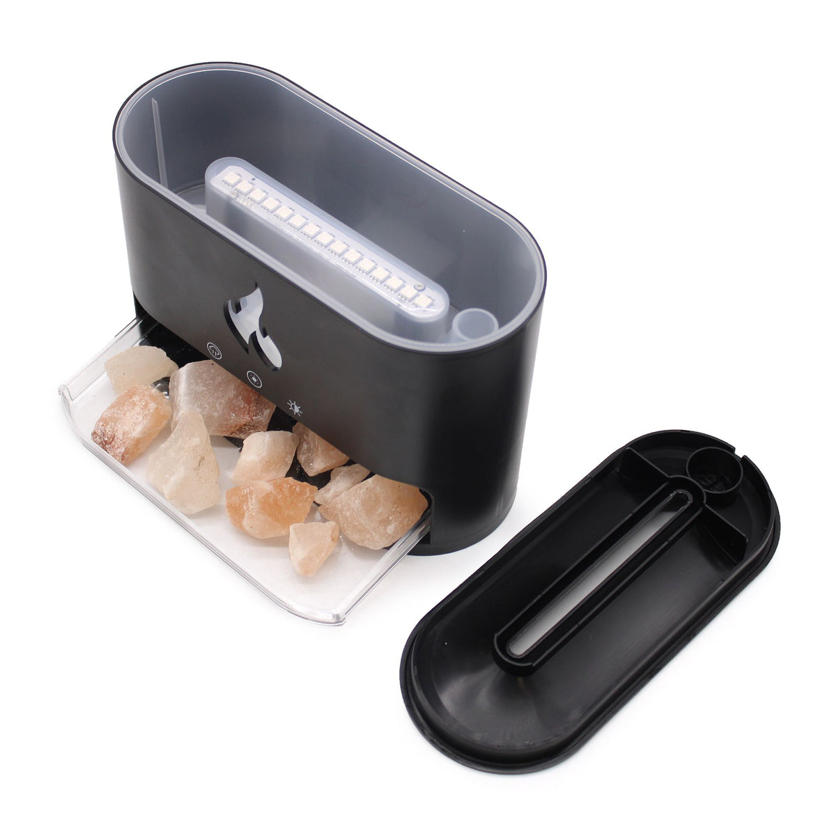 White Blaze Aroma Diffuser — Himalayan Salt Chamber