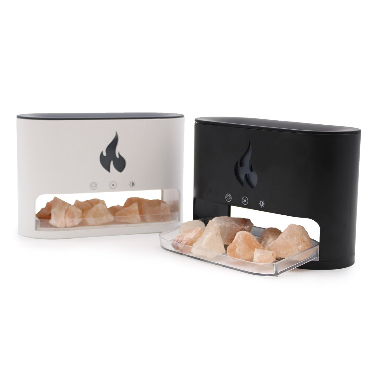 White Blaze Aroma Diffuser — Himalayan Salt Chamber