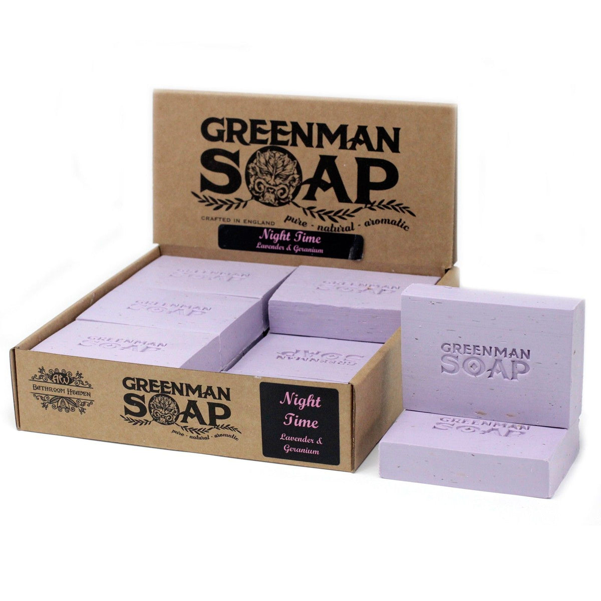 Greenman Soap Slice — Night Time 100g