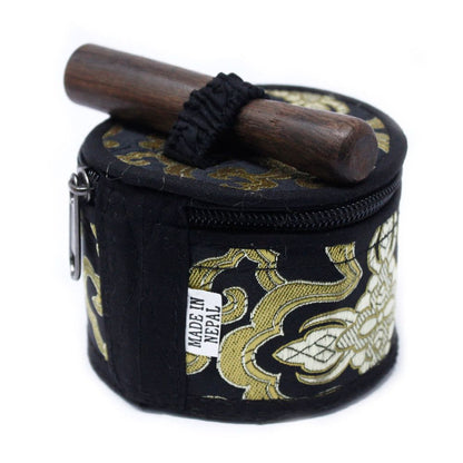Mini Singing Bowl Gift Set — Black