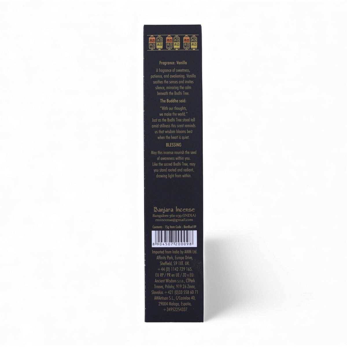 Banjara Buddha Incense — Bodhi