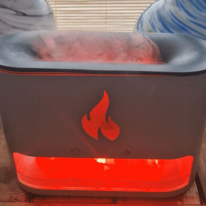 White Blaze Aroma Diffuser — Himalayan Salt Chamber
