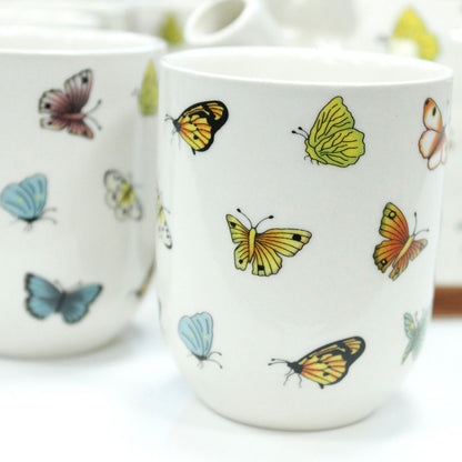 Herbal Teapot Set — Butterflies