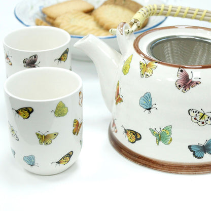 Herbal Teapot Set — Butterflies