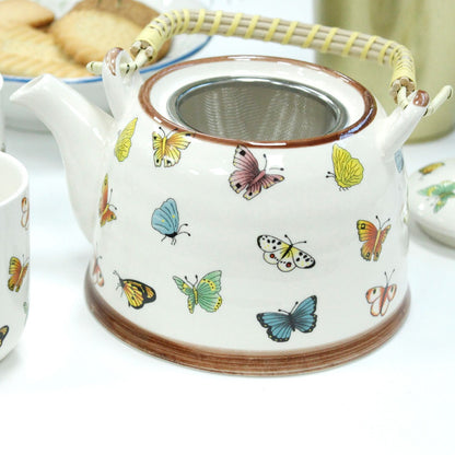 Herbal Teapot Set — Butterflies