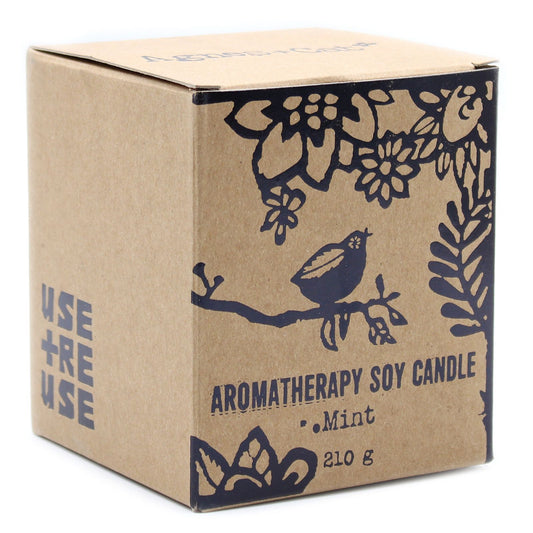 Agnes + Cat Herb Garden Candle — Mint