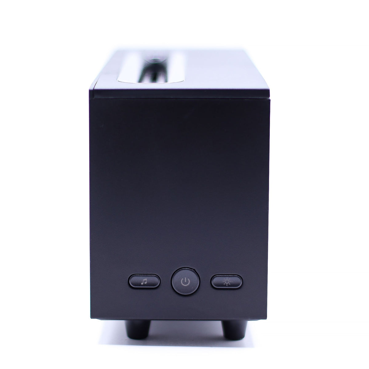 Flame Effect Aroma Diffuser with Birdsong — Black
