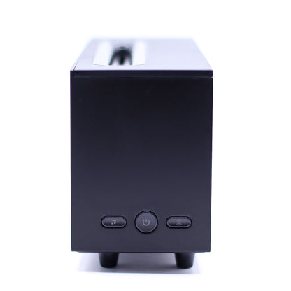Flame Effect Aroma Diffuser with Birdsong — Black