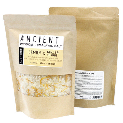Himalayan Bath Salt Blend — Energise 500g