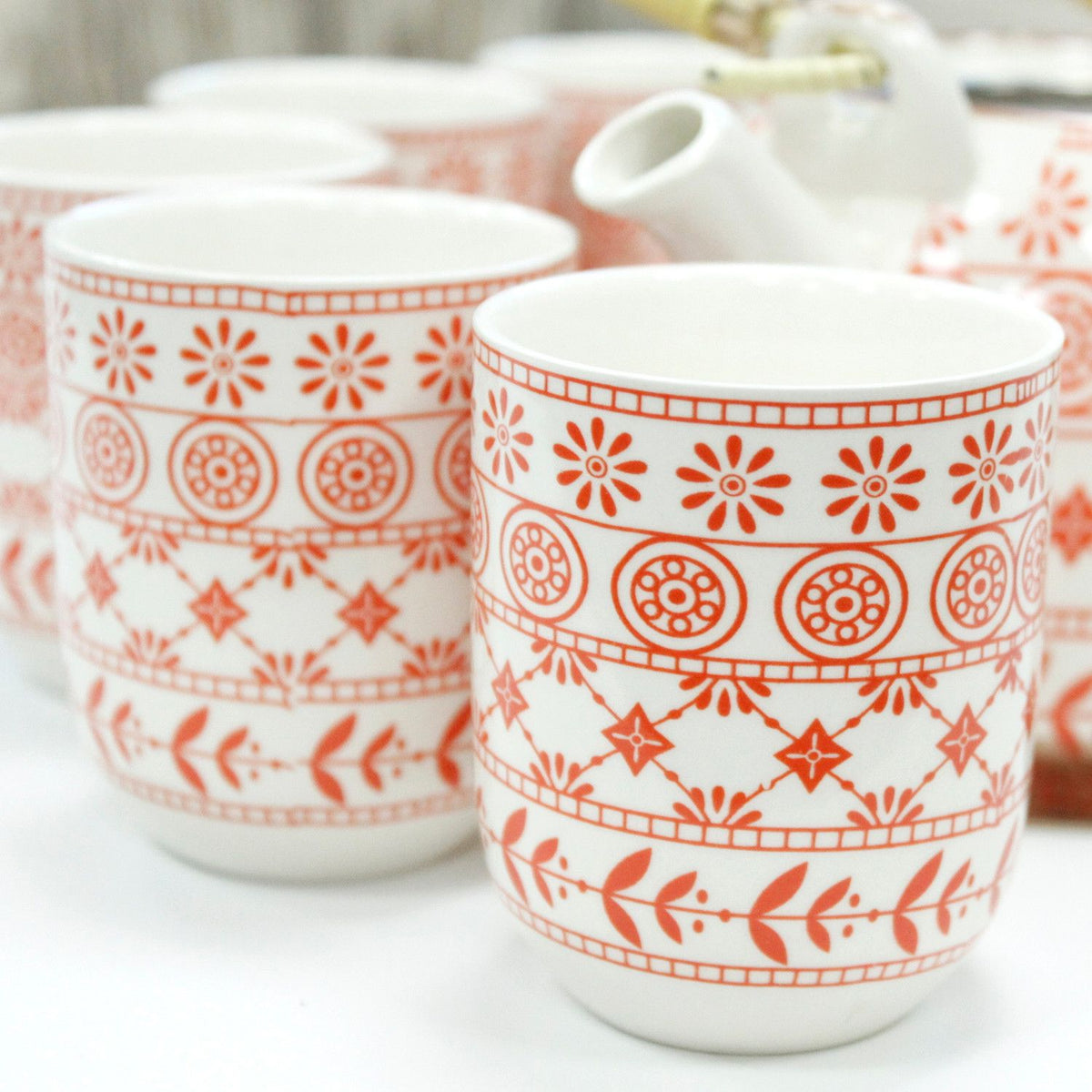 Herbal Teapot Set — Amber