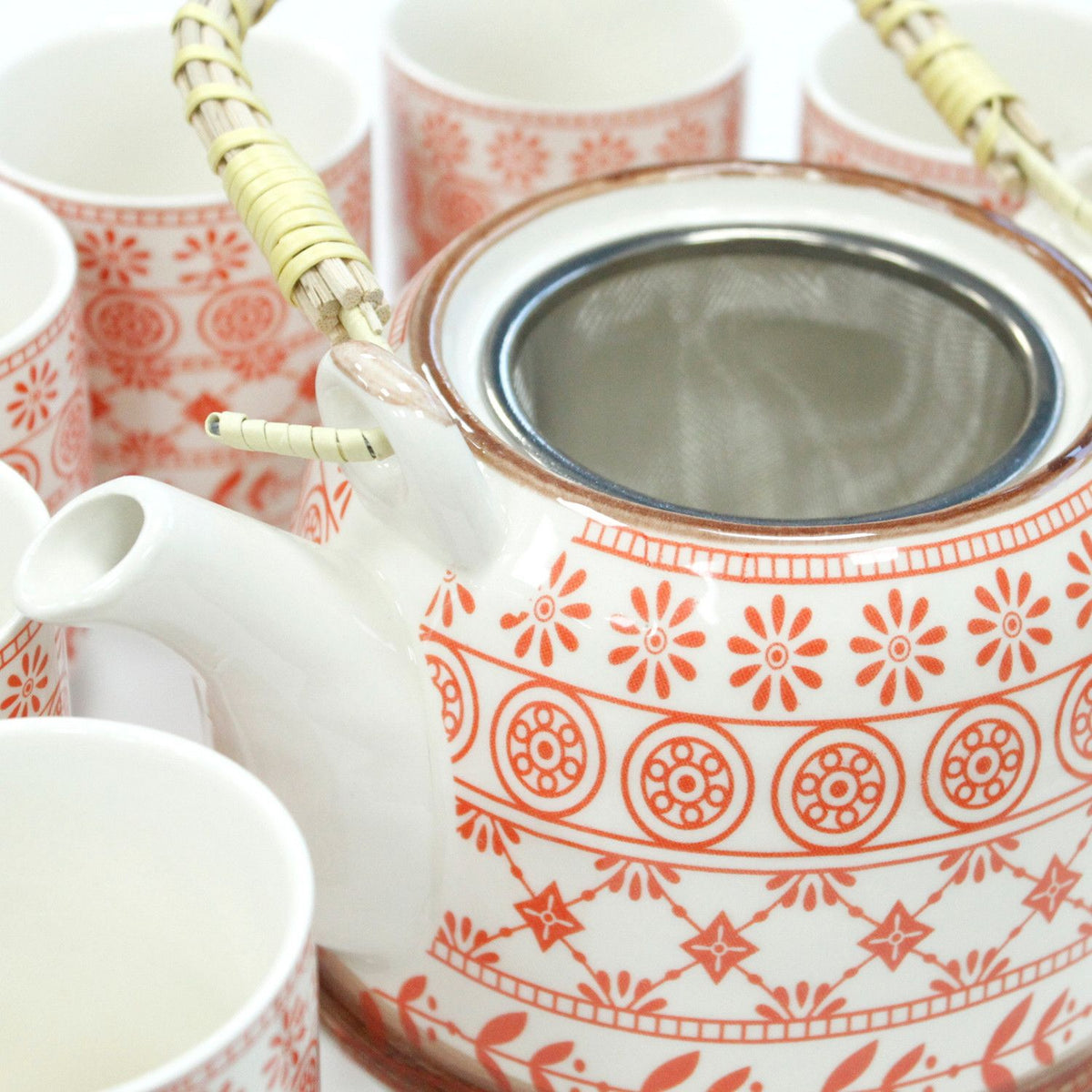 Herbal Teapot Set — Amber