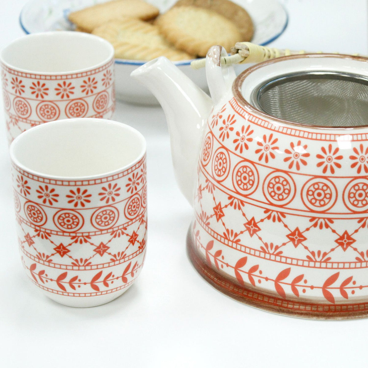 Herbal Teapot Set — Amber