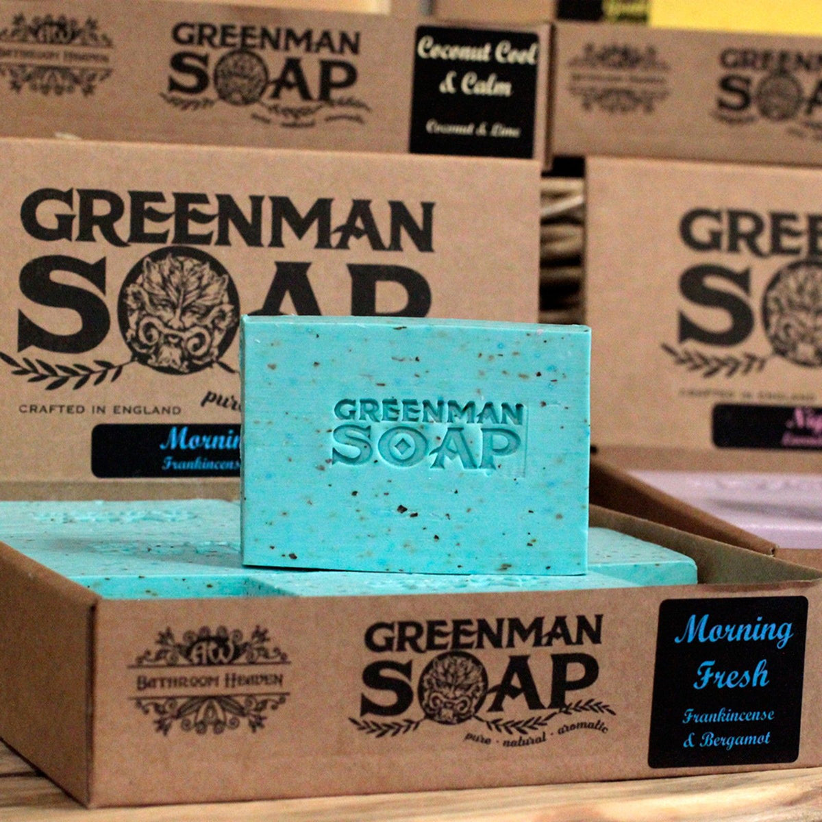 Greenman Soap Slice — Morning Fresh 100g
