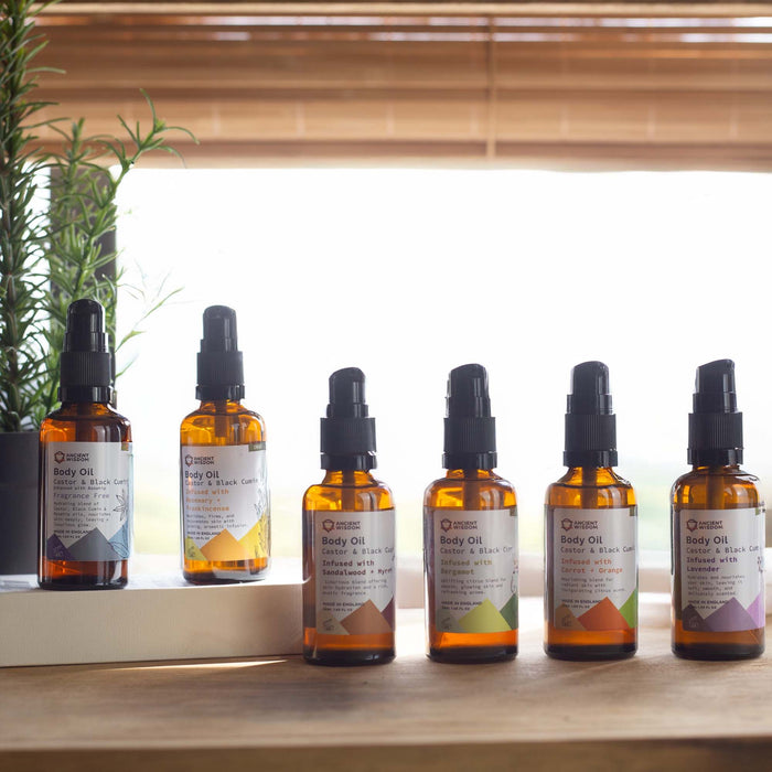 Organic Sandalwood & Myrrh Body Oil — 50ml
