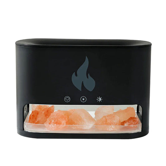 White Blaze Aroma Diffuser — Himalayan Salt Chamber