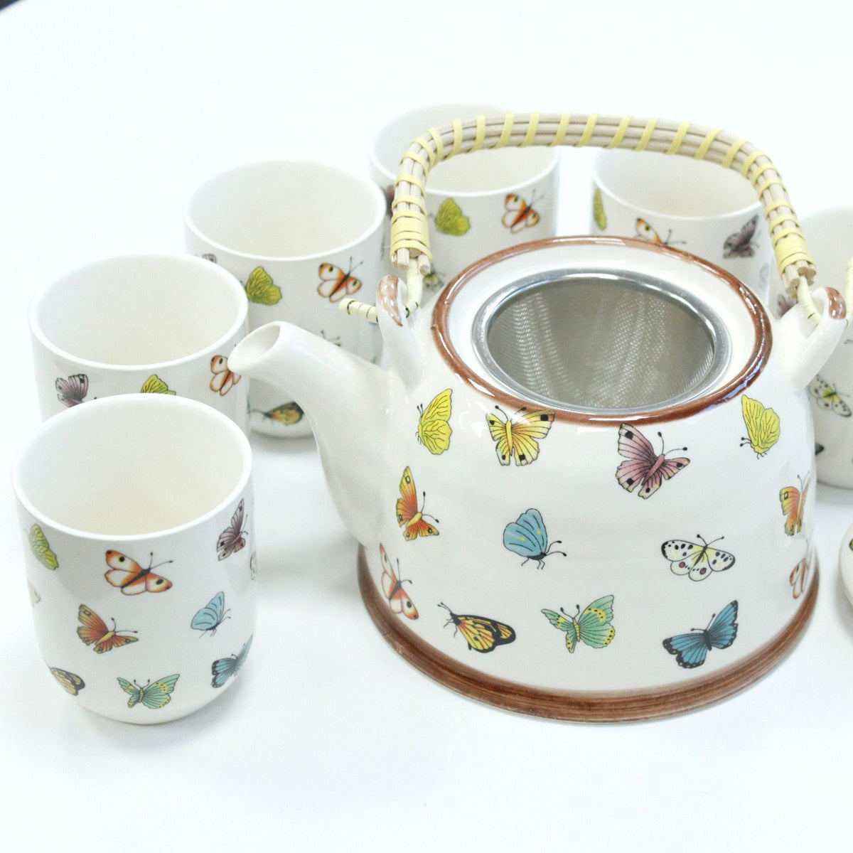 Herbal Teapot Set — Butterflies