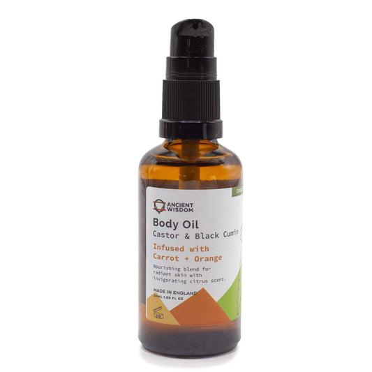 Organic Carrot & Orange Body Oil — 50ml