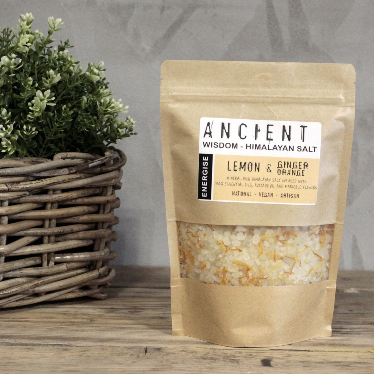 Himalayan Bath Salt Blend — Energise 500g