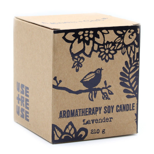 Agnes + Cat Herb Garden Candle — Lavender