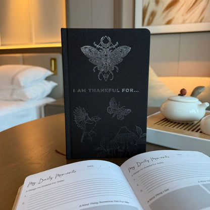 Black Gratitude Journal — I Am Thankful For