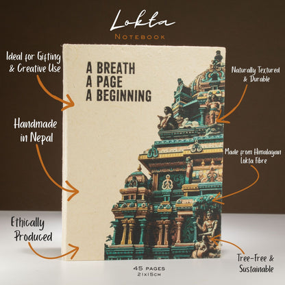 Lokta Inspiration Notebook — A Breath
