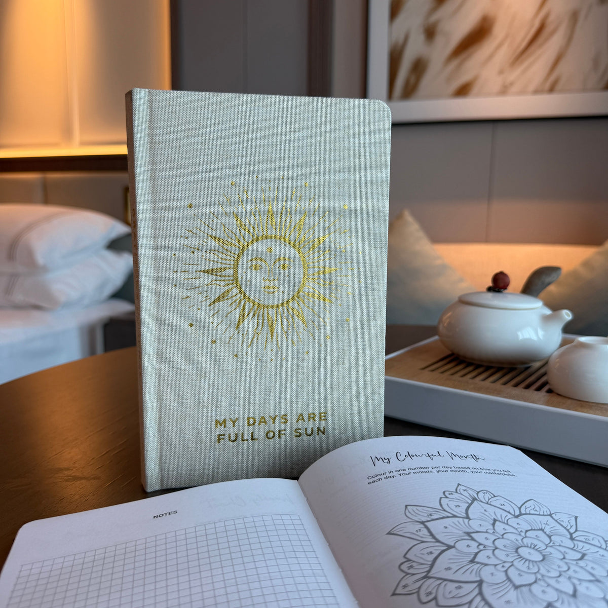 Ivory Gratitude Journal — My Days Are Full of Sun