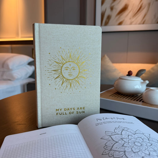 Ivory Gratitude Journal — My Days Are Full of Sun