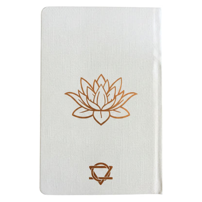 White Wellness Journal — Rose Gold Tree of Life