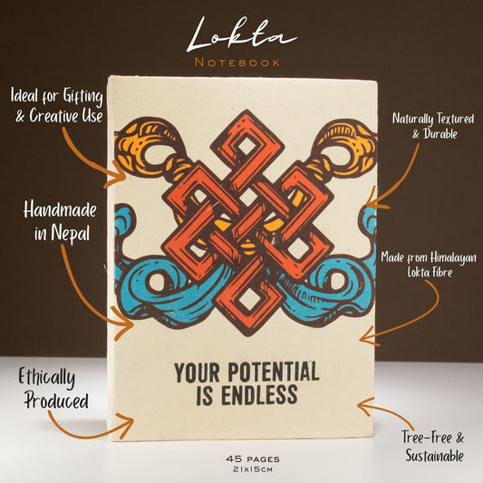 Lokta Inspiration Notebook — Your Potential