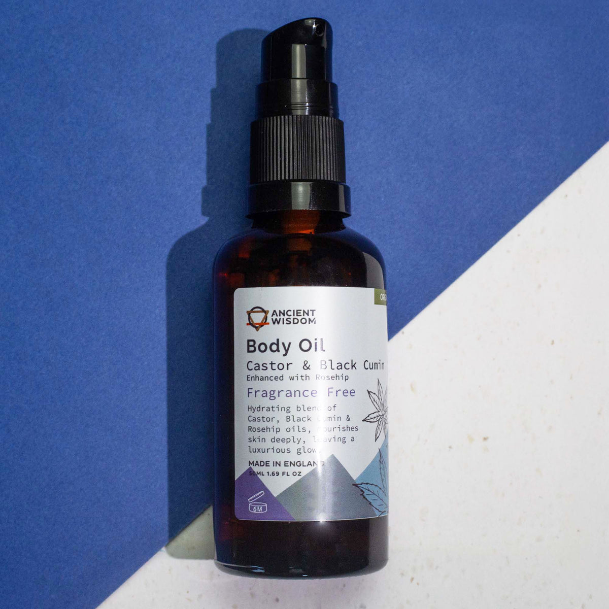 Organic Rosehip Body Oil — 50ml · Unfragranced, additional view