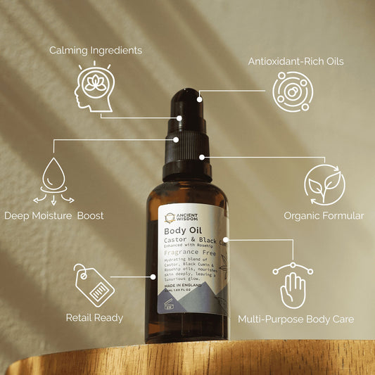 Organic Rosehip Body Oil — 50ml · Unfragranced