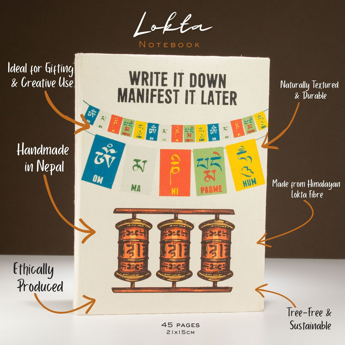 Lokta Inspiration Notebook — Write It Down