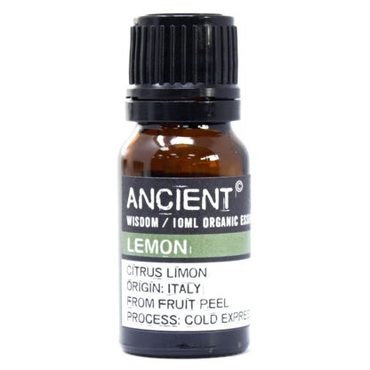 Organic Lemon Essential Oil — 10ml