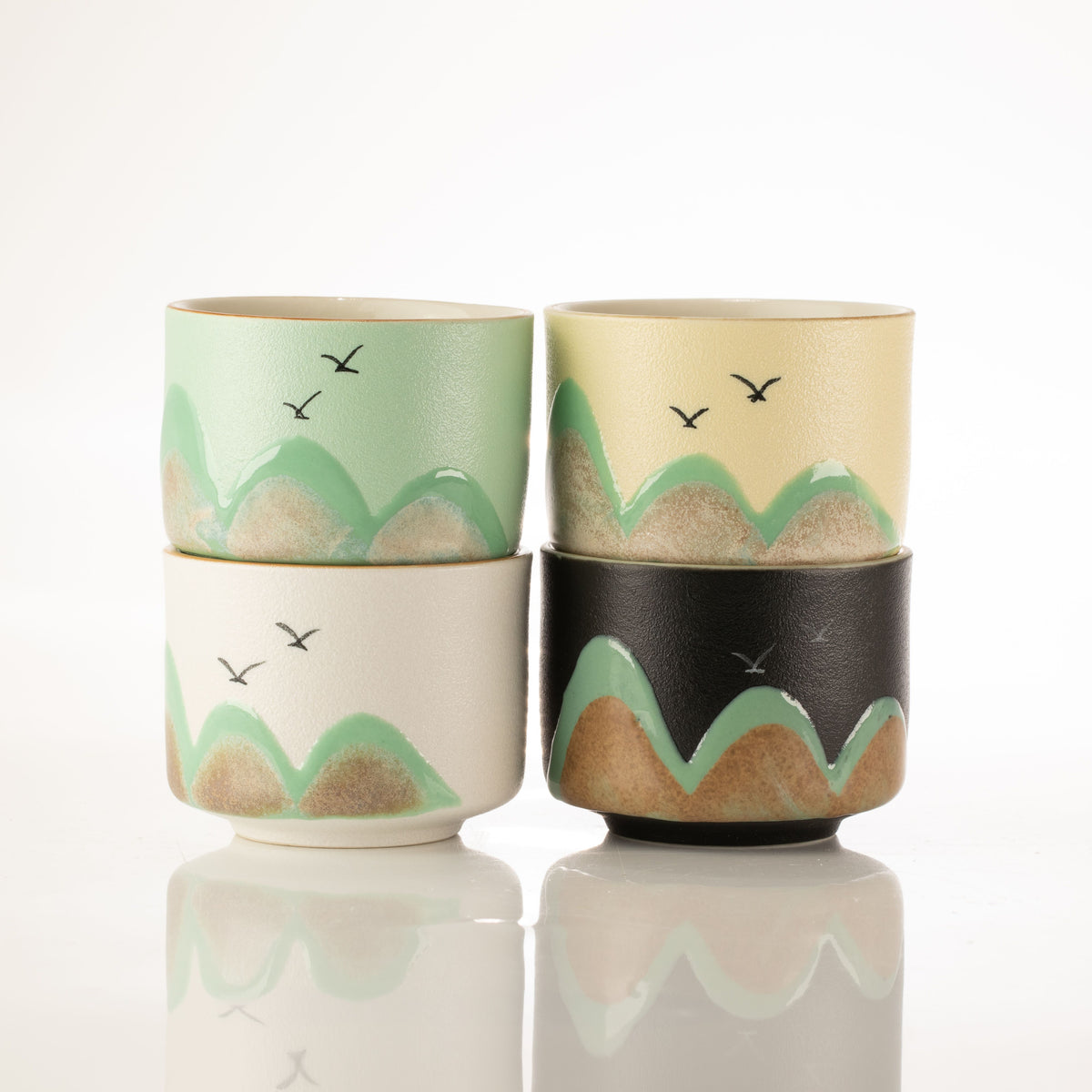 Thousand Miles Ceremonial Tea Set — Four Cups
