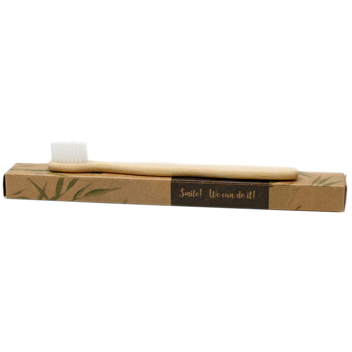 Bamboo Toothbrush Family Pack — 4 Pack, toothbrush detail