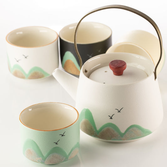 Thousand Miles Ceremonial Tea Set — Four Cups