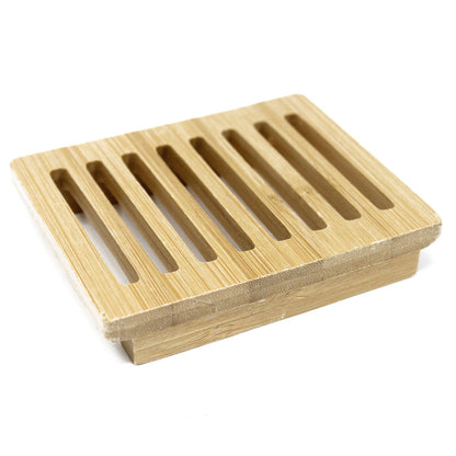 Hemu Wood Soap Dish — Box