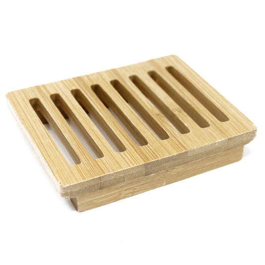 Hemu Wood Soap Dish — Box