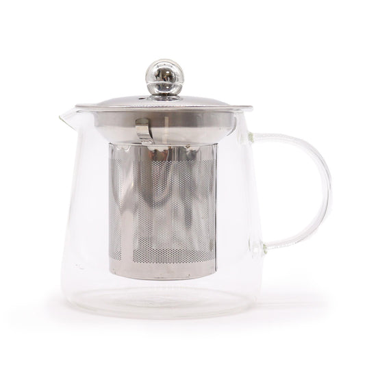 Flask Glass Infuser Teapot — 350ml