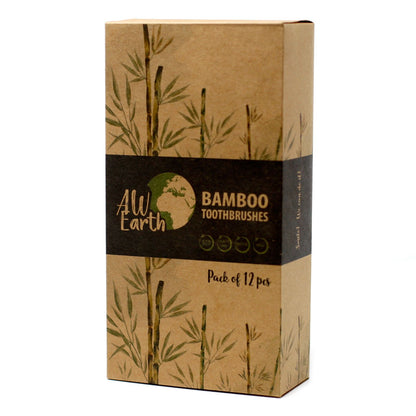 Charcoal Bamboo Toothbrush — Medium Soft, product detail