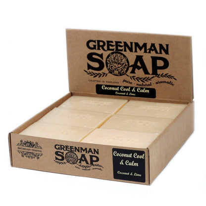 Greenman Soap Slice — Coconut Cool & Calm 100g